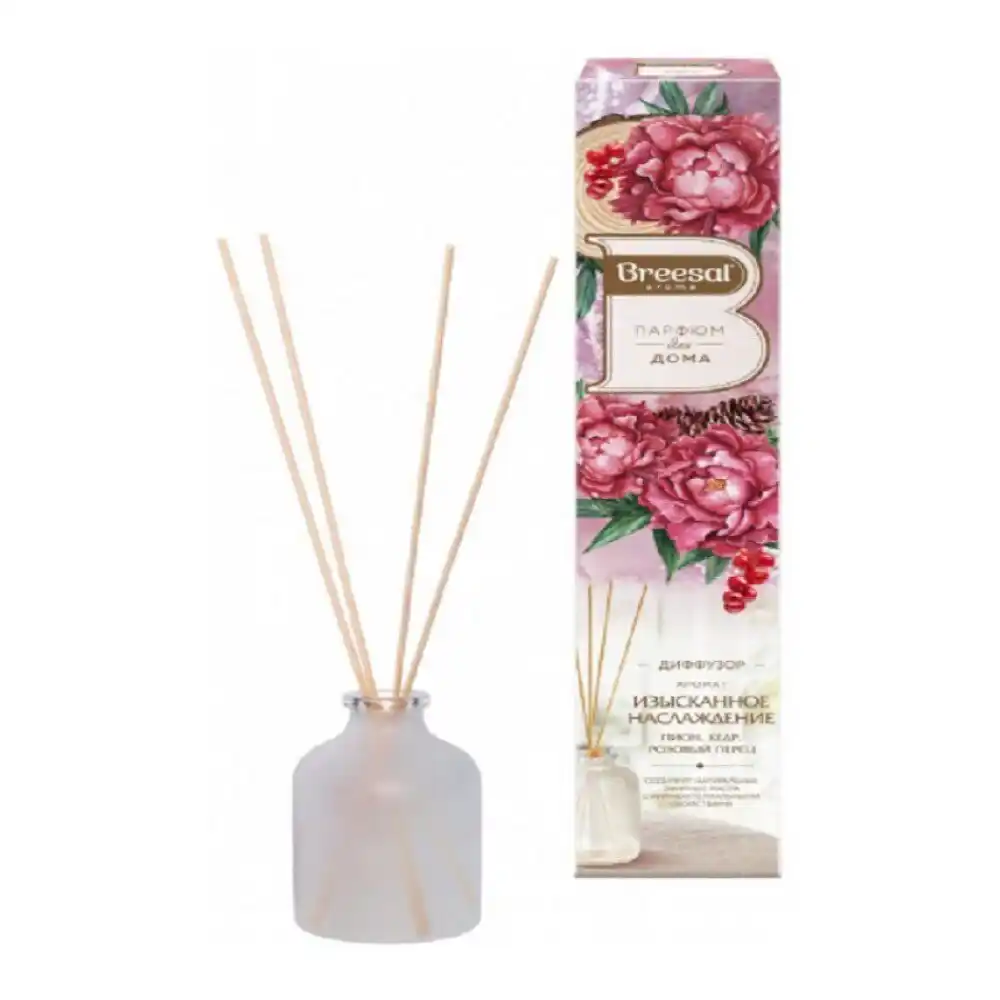 Ароматический диффузор 48 мл Breesal Aroma Изысканное наслаждение к/уп