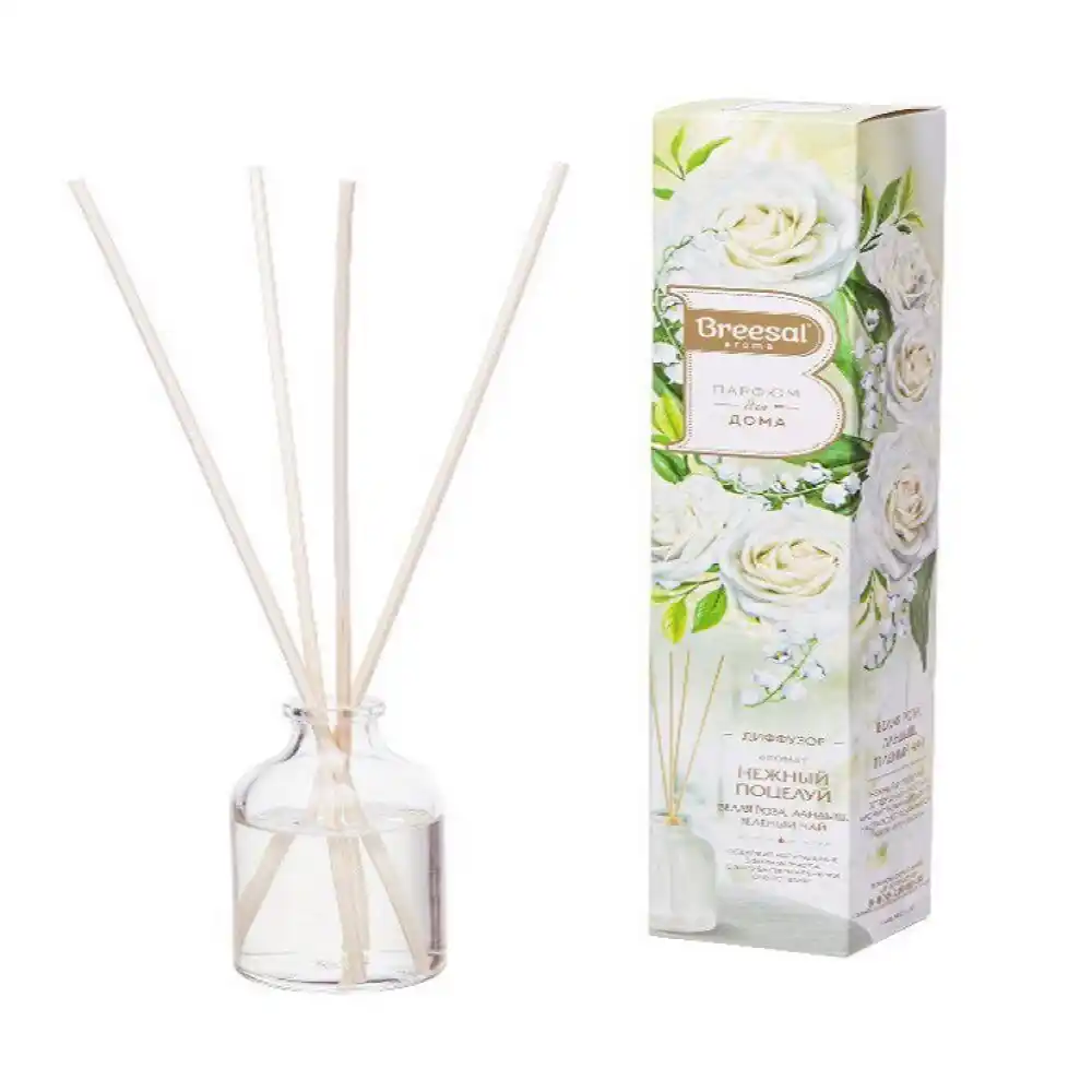 Ароматический диффузор 48 мл Breesal Aroma Нежный поцелуй к/уп