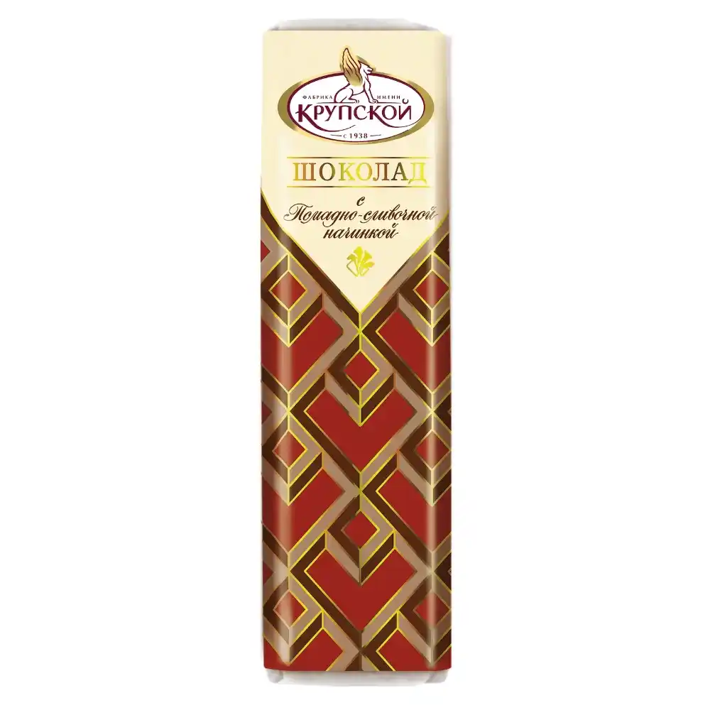 Батончик 47гр Крупской С помадно-сливочной начинкой м/уп