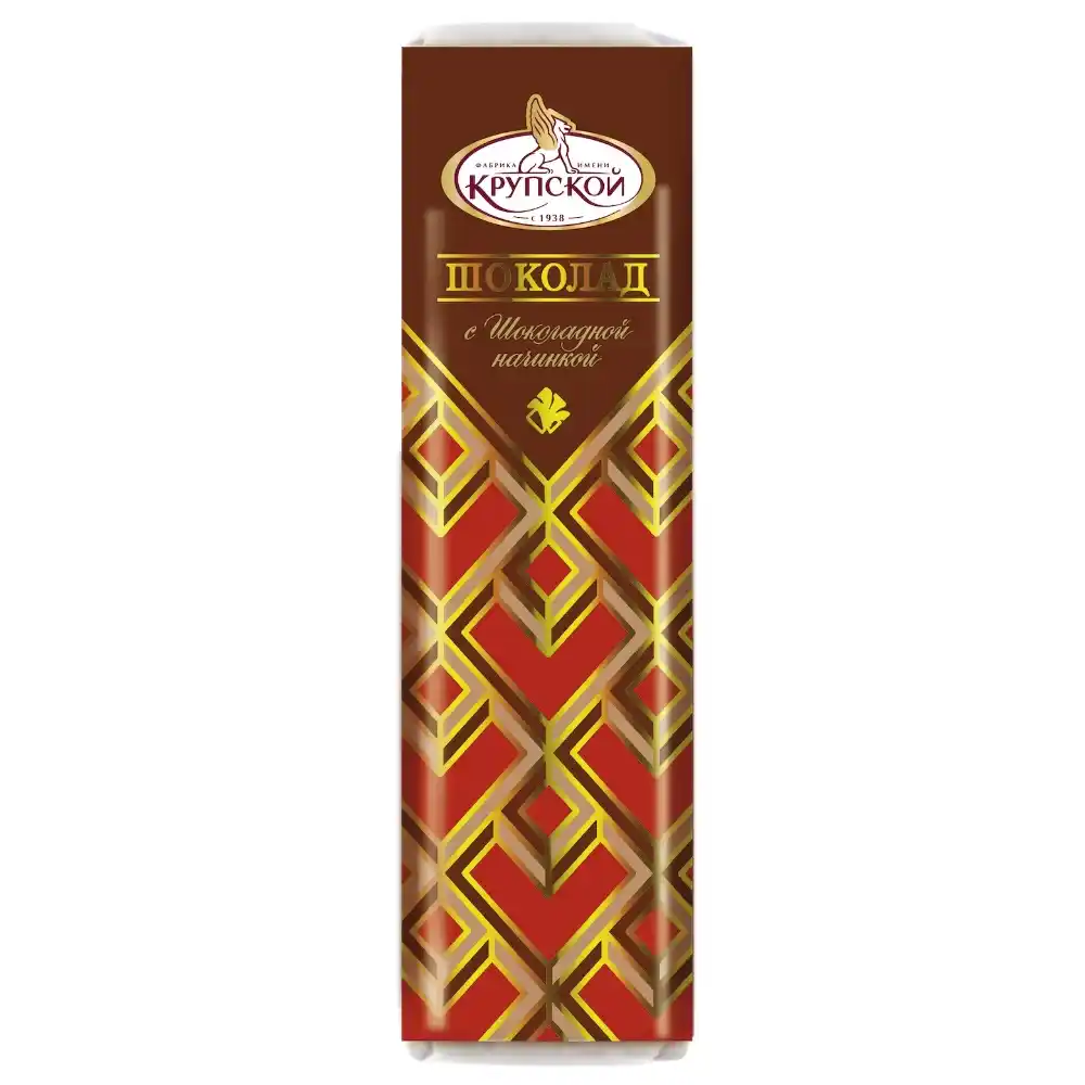 Батончик 47гр Крупской С шоколадной начинкой м/уп
