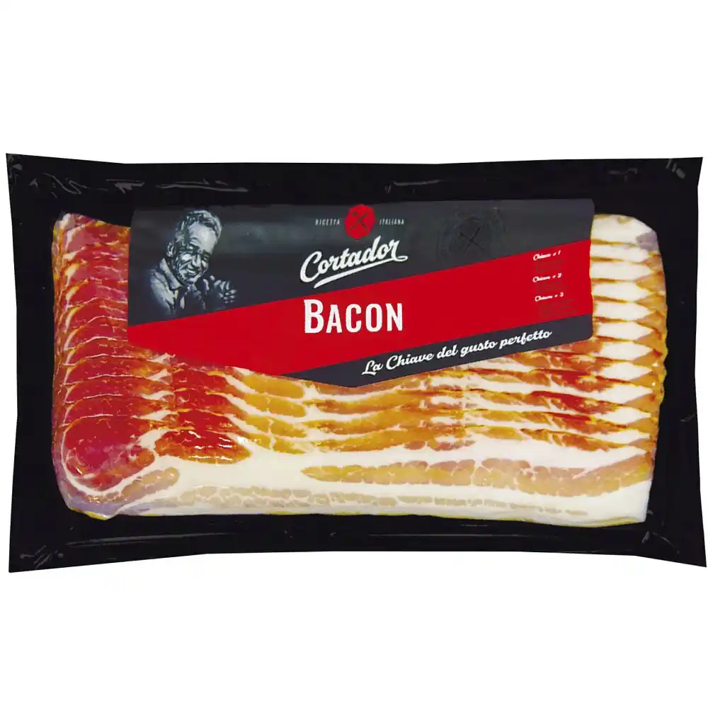 Бекон 180 г Cortador Bacon с/к нарезка вак/уп