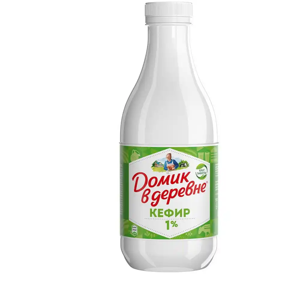 Биокефирный продукт 0,9 кг Домик в деревне 1% п/бут