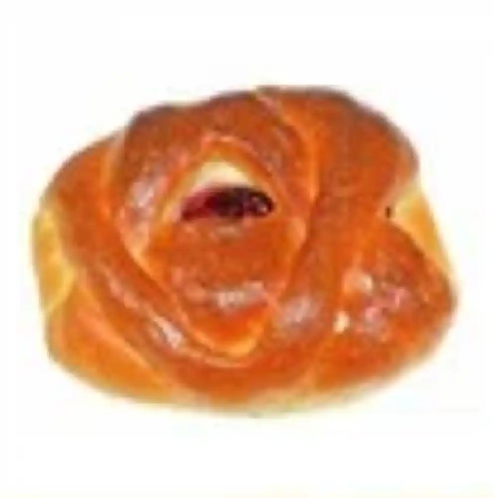 Булка 120 г Домашняя Выпечка сдобная Вишня п/эт