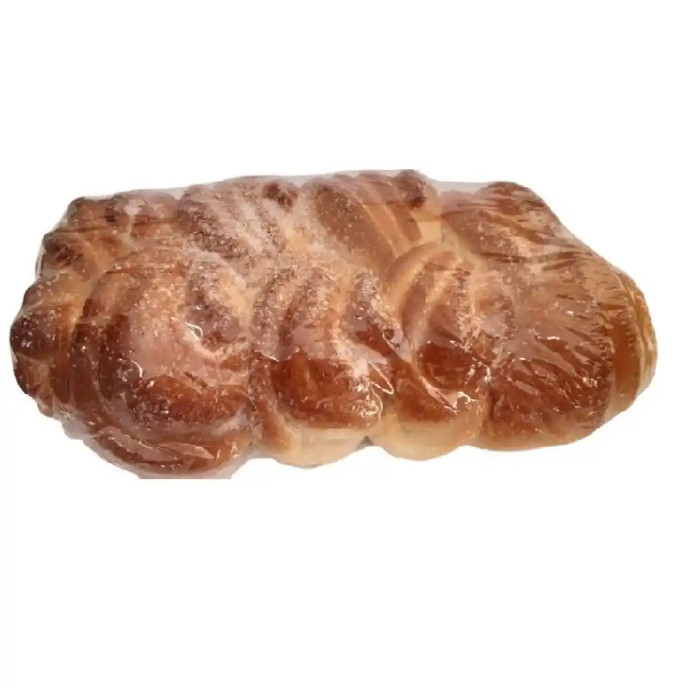 Булка 230г Домашняя выпечка Крыма Плетенка с сахаром сдобная м/уп