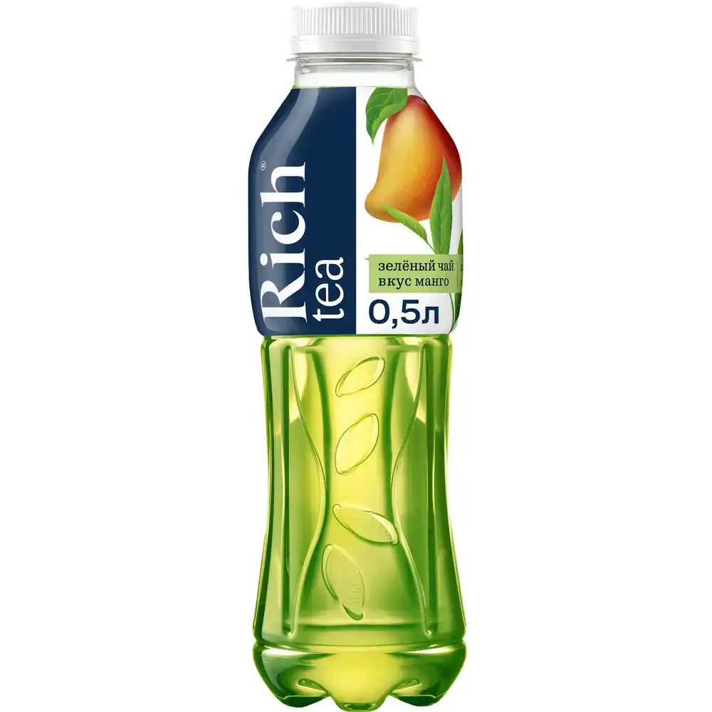 Чай 0,5л Rich Зеленый со вкусом Манго пл/бут