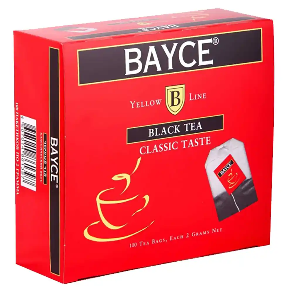 Чай (100 ф/п х 1.5 г) Bayce черный м/уп