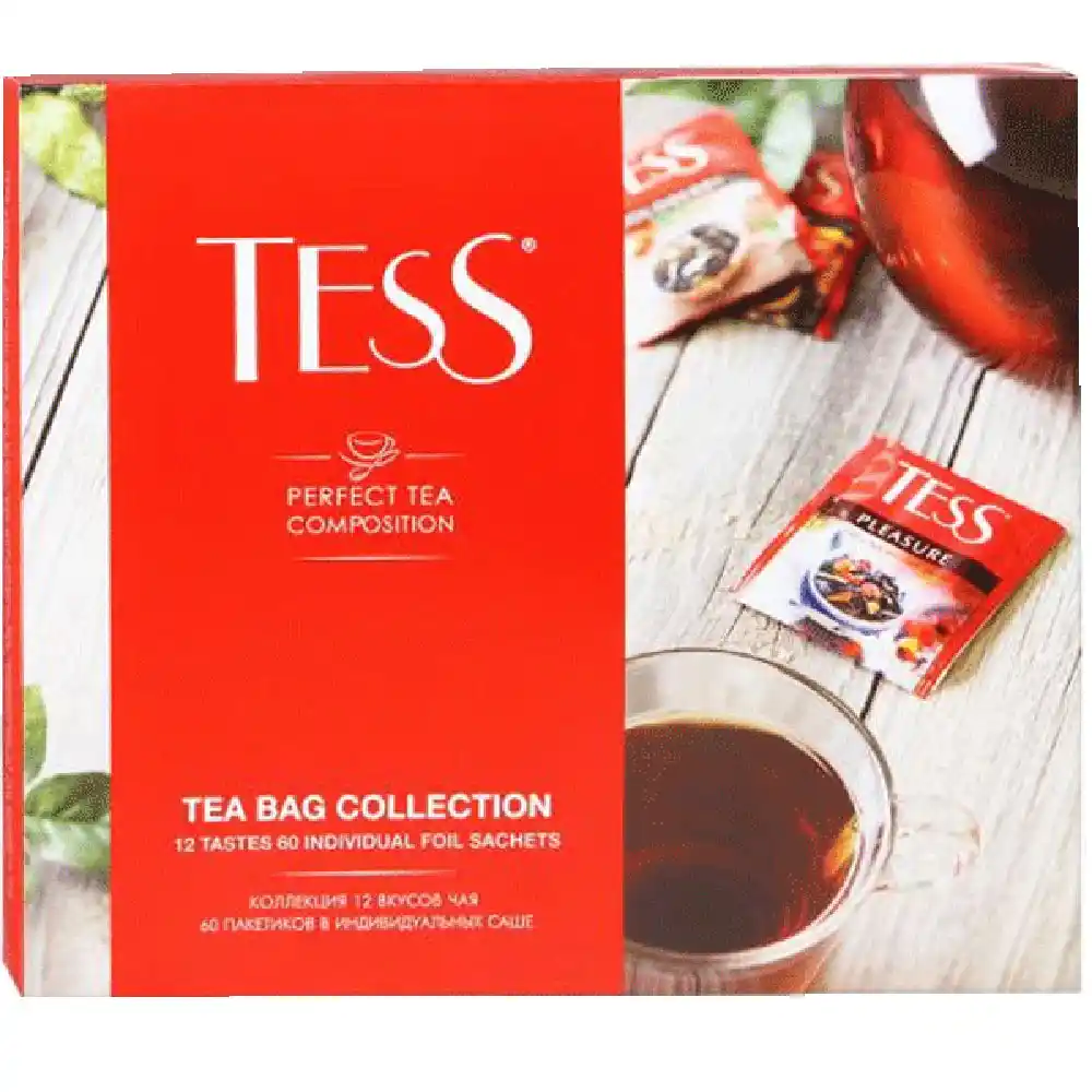 Чай 101г ТЕСС Набор чая и чай.нап.12 видов пак.