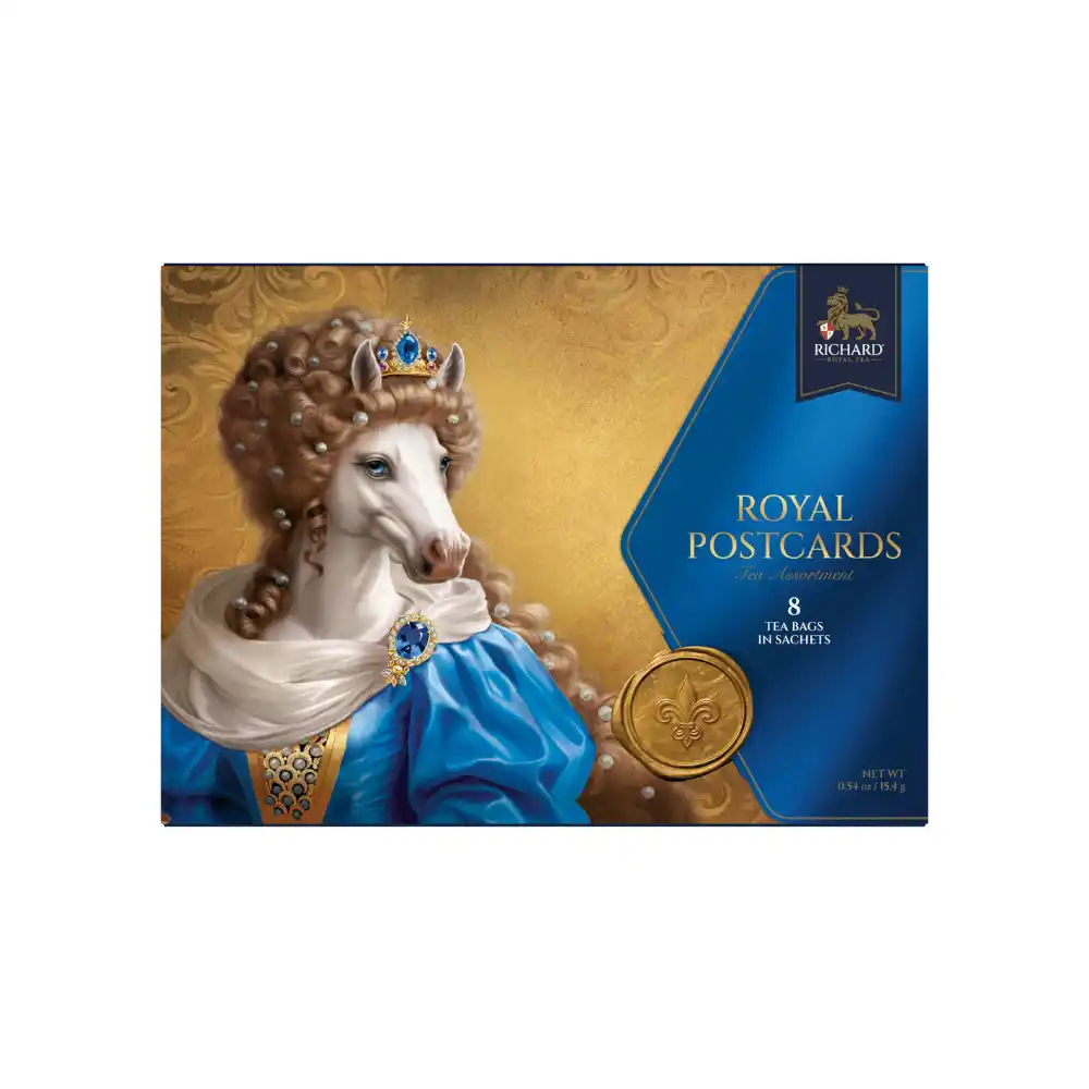 Чай (8 ф/п х 1,5 г) Richard Королевские открытки ассорти к/уп