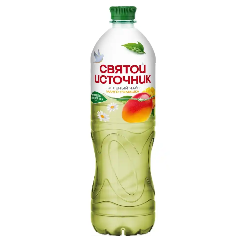 Чай зеленый 1л Святой Источник манго-ромашка негаз ПЭТ
