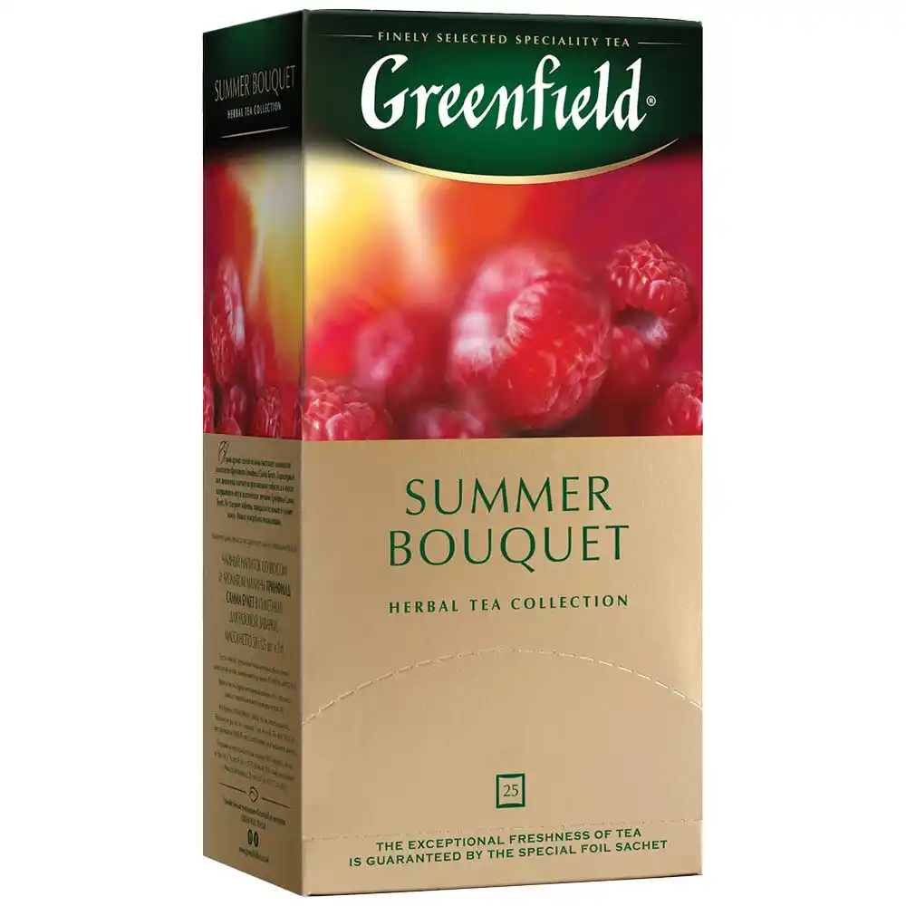 Чайный напиток (25 ф/п х 2г) Greenfield Summer Bouquet травяной к/уп