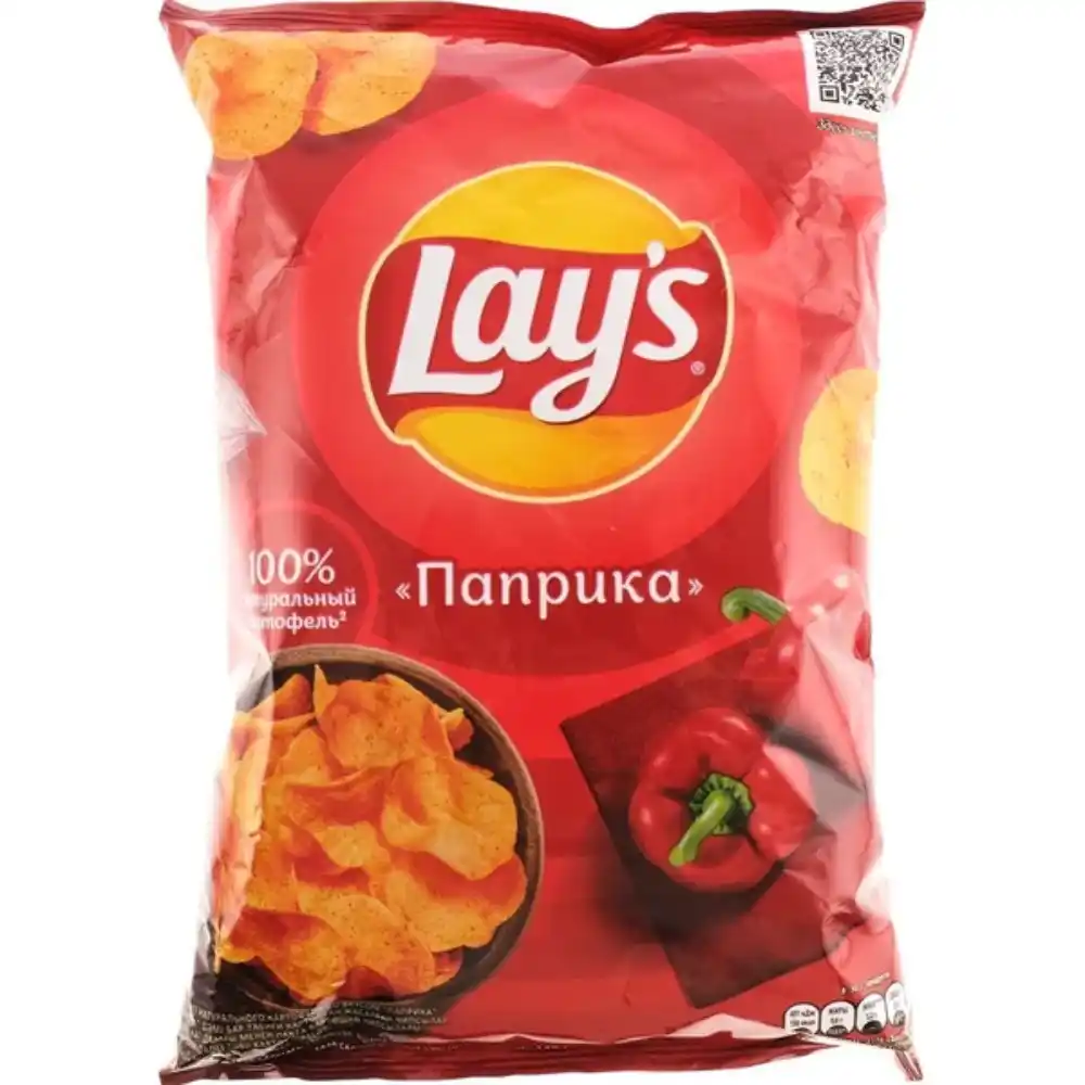 Чипсы 140г Lays Паприка м/у