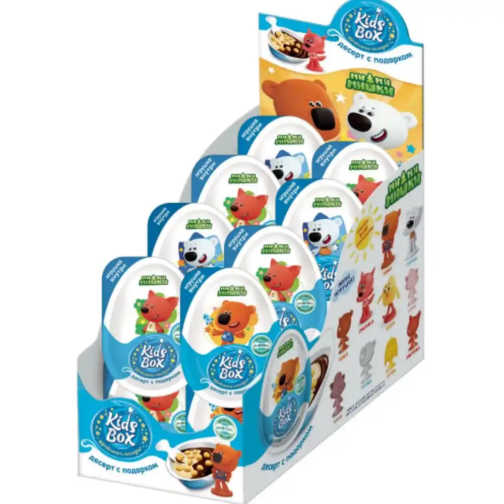 Десерт 20 г Конфитрейд Кидсбокс с подарком МИ-МИ-МИШКИ п/уп