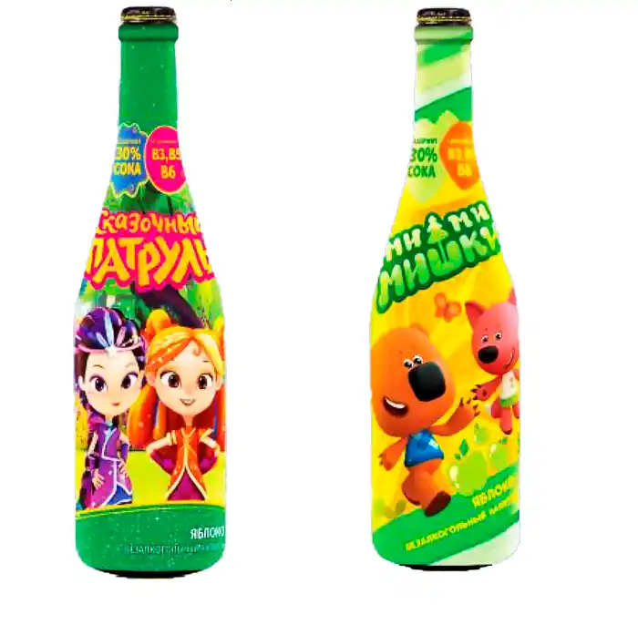 Детское Шампанское 0,75 л Мульт Яблоко ст/бут