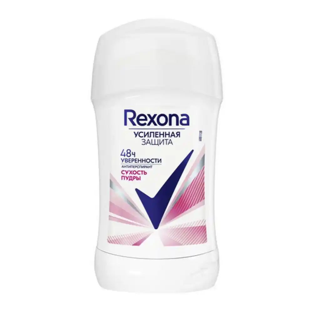 Дезодорант-стик 40 мл Rexona женский сухость пудры пл/уп