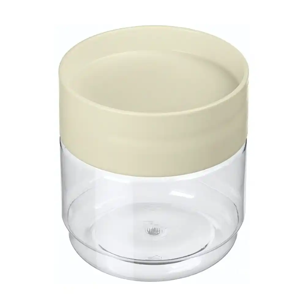 Емкость д/сыпучих продуктов 0,5л Homver Asti светло-бежевый б/уп