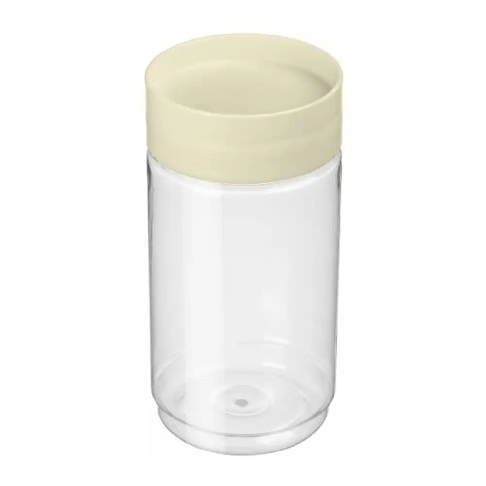 Емкость д/сыпучих продуктов 1л Homver Asti светло-бежевый б/уп