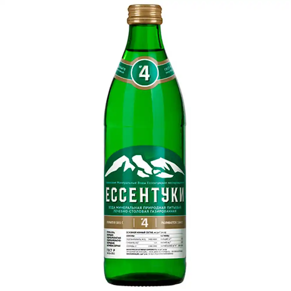 Ессентуки №4 0,45 л стекло