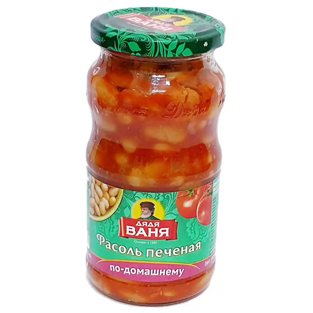 Фасоль 480 г Дядя Ваня по-Домашнему печеная ст/б