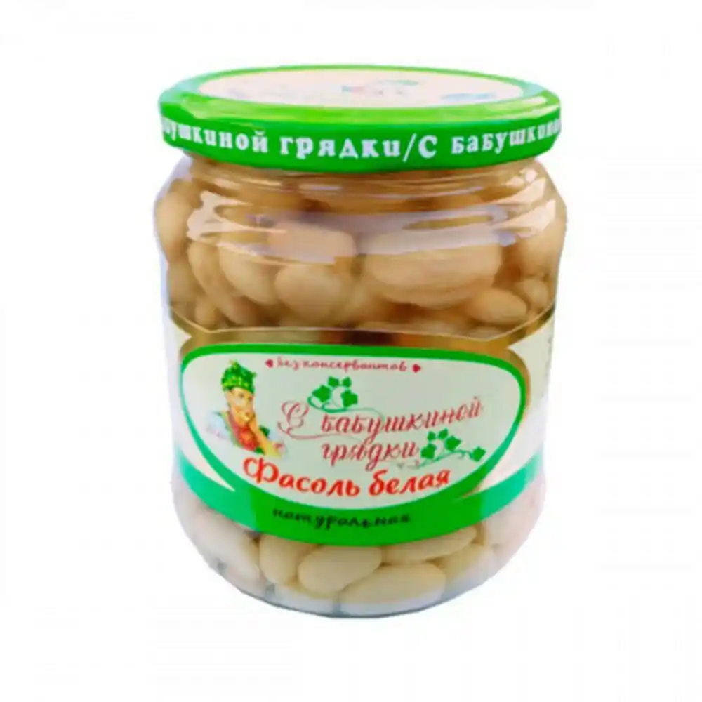 Фасоль 480 гр С бабушкиной грядки белая в томатном соусе ст/б