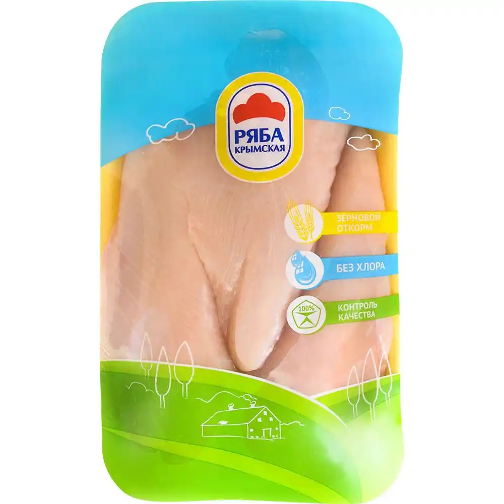 Филе Ряба Крымская ц/б замороженное лоток