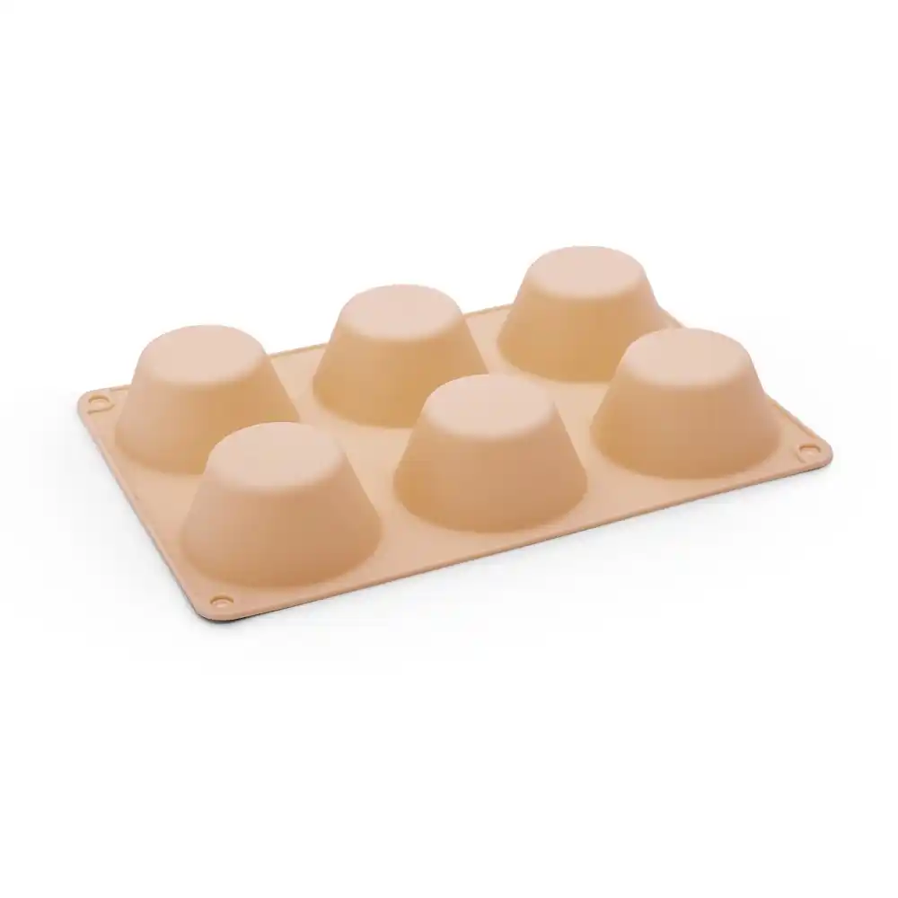 Форма д/выпечки 23,5х16см Florin силиконовая 6 маффинов AllCook б/уп