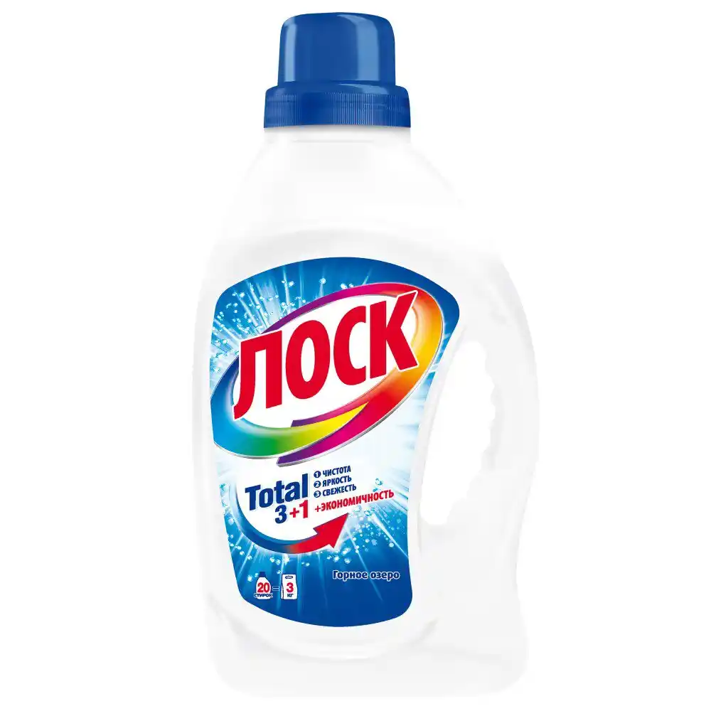 Гель д/стирки 1,3 л Losk горное озеро п/бут
