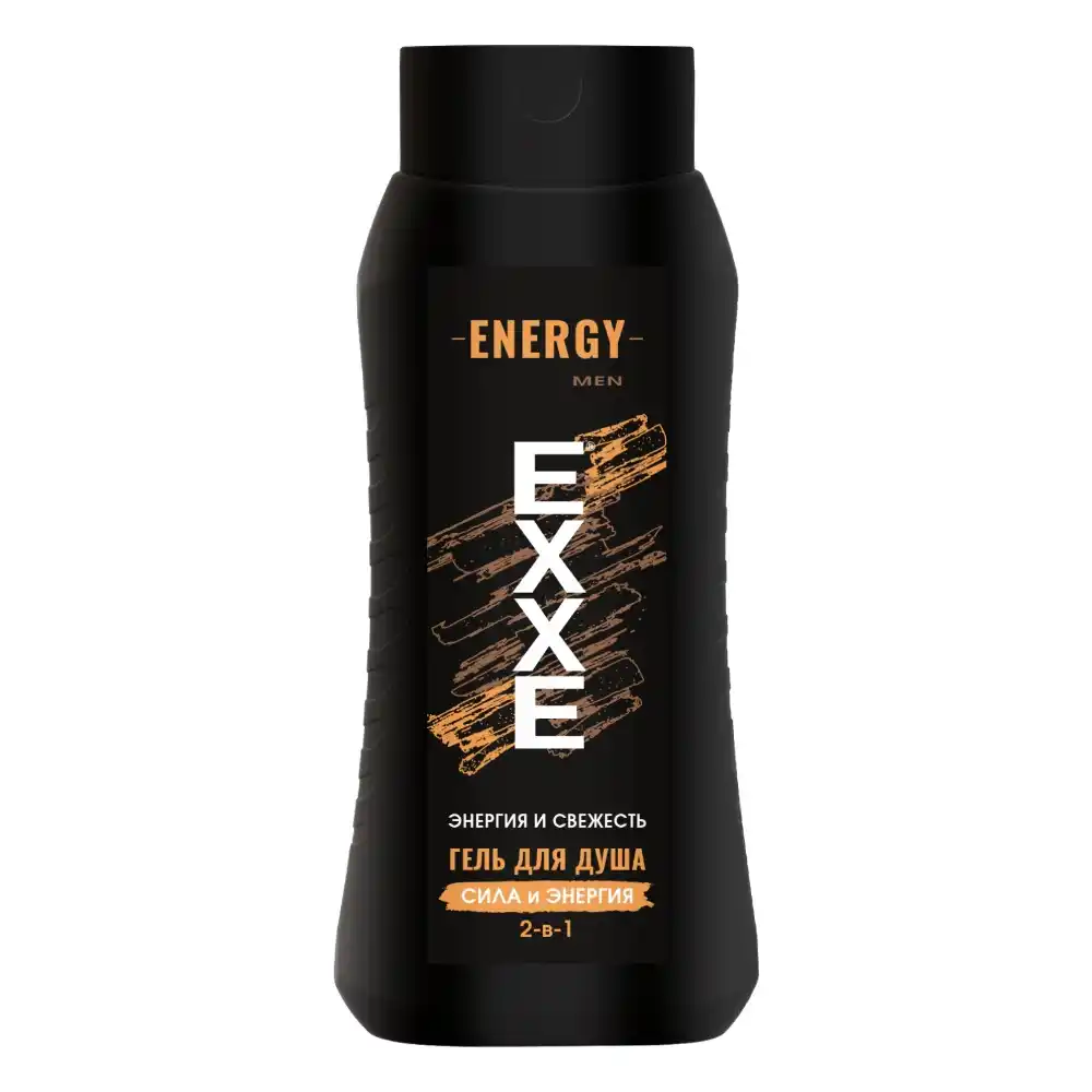 Гель для душа 400мл EXXE MEN Strong 2в1 Сила и энергия пл/фл