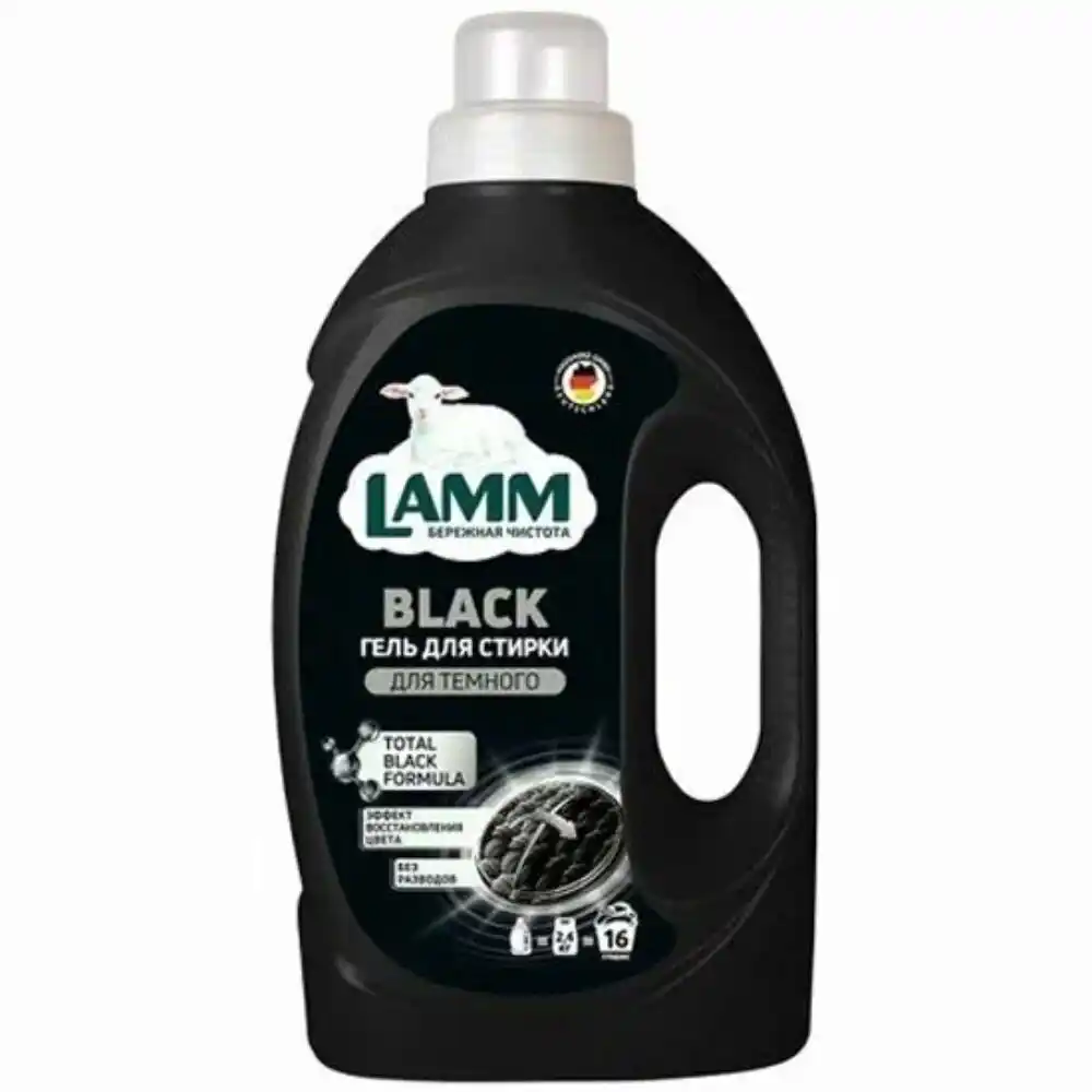 Гель для стирки 1,04л LAMM Black для темного пл/б