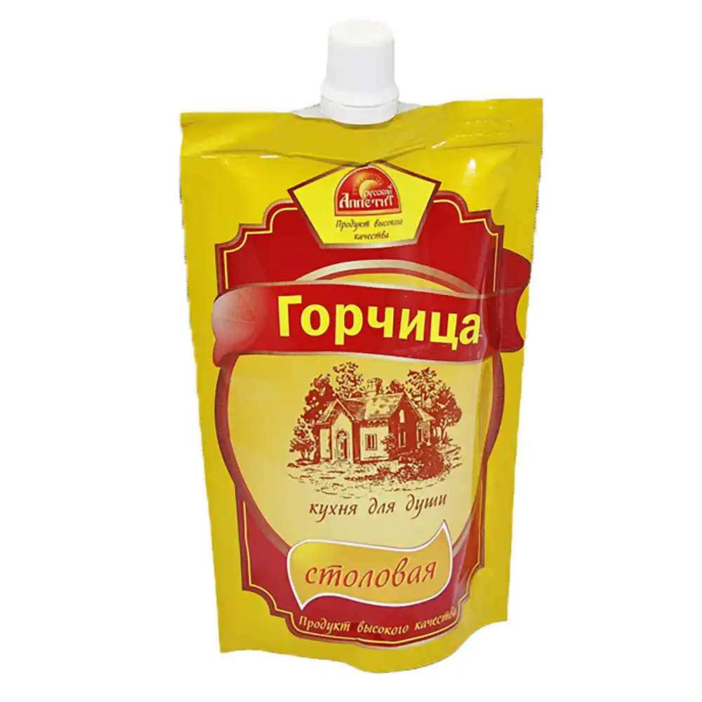 Горчица 120 г Русский аппетит столовая д/пак