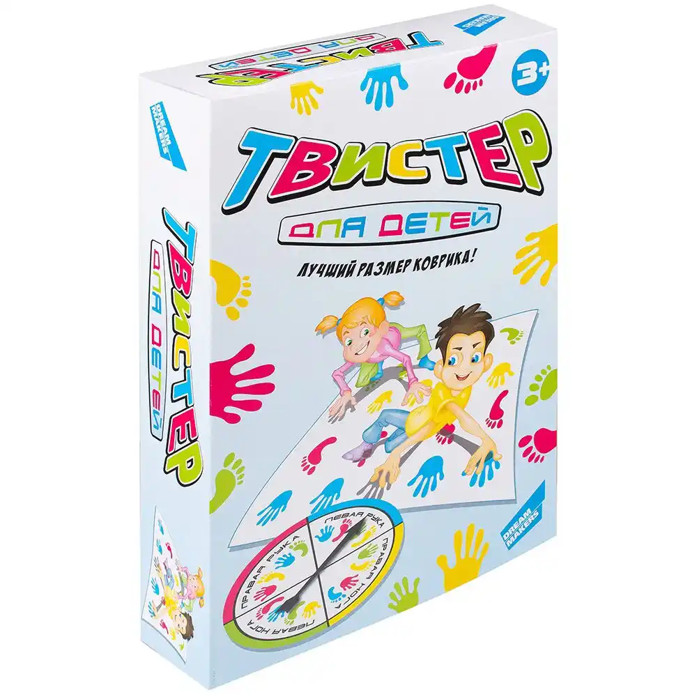 Игра детская настольная Dream Makers Твистер 2008C к/уп