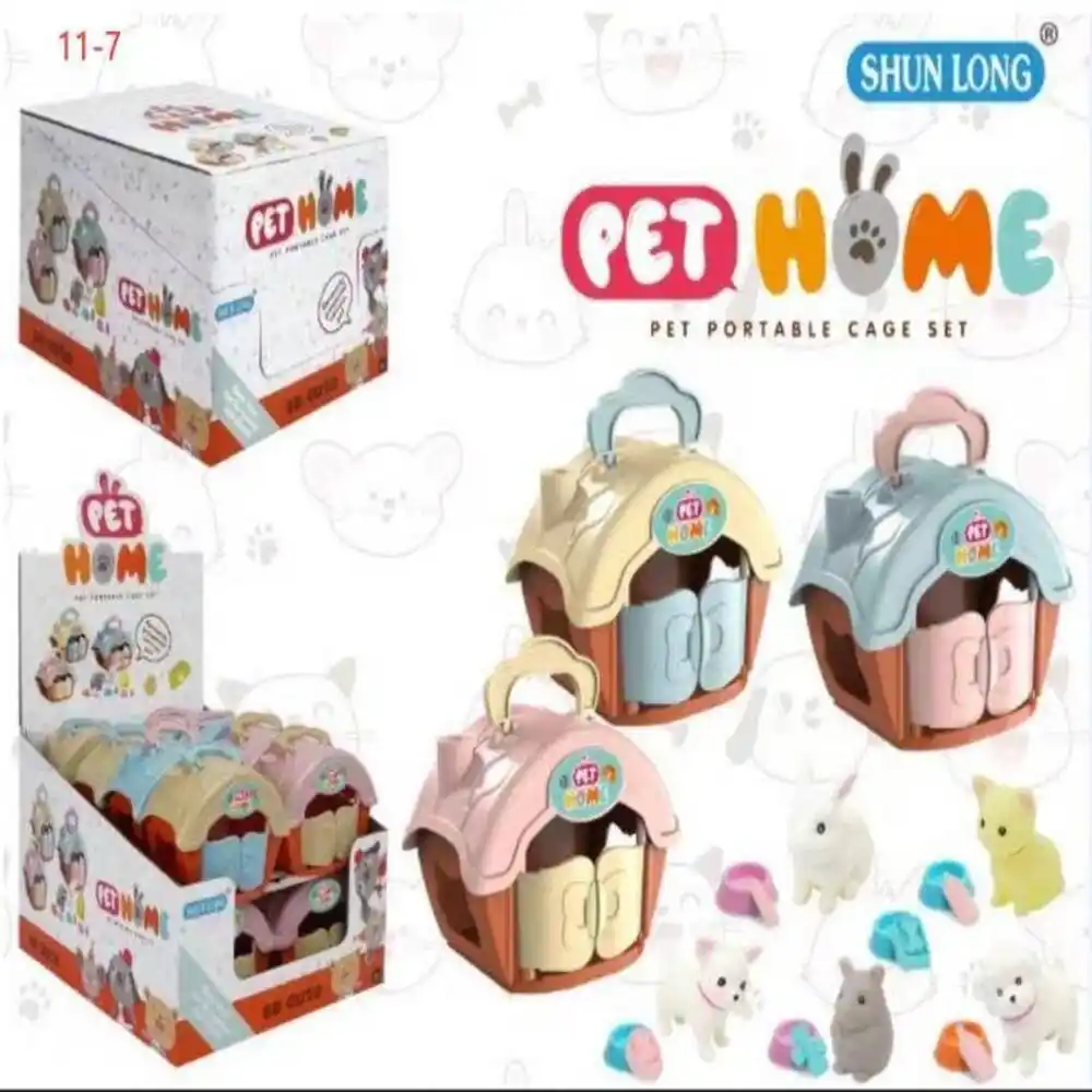 Игровой набор Gaozun питомец с аксессуарами арт. 240111-7 б/уп