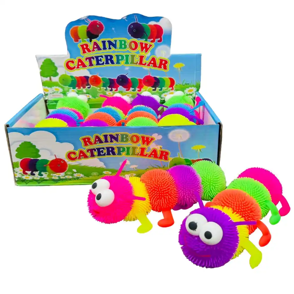Игрушка-антистресс Gaozun гусеница светяшка п/эт