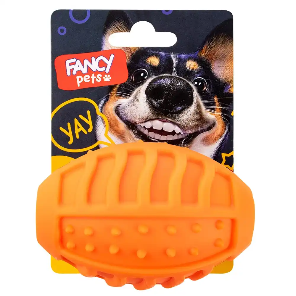 Игрушка для питомцев 1шт FANCY PETS Мячик регби к/уп