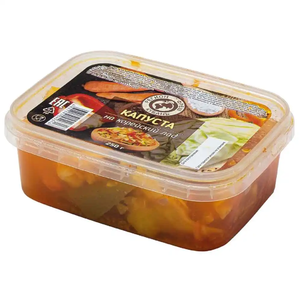 Капуста 250гр Регион Фреш Кубань на корейский лад пл/уп