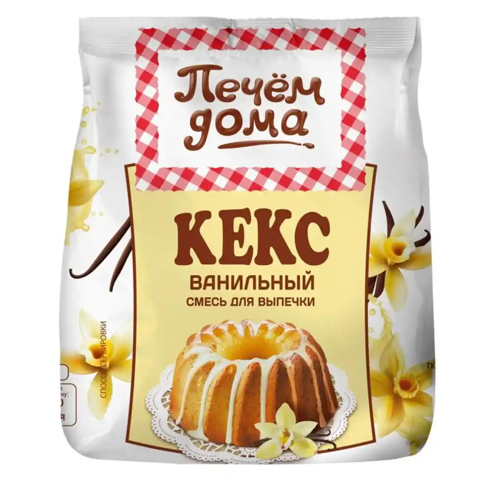 Кекс 300 г Печем дома Ванильный м/у