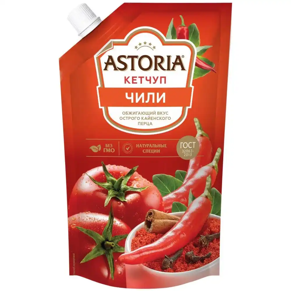 Кетчуп 200 гр Astoria Чили д/п