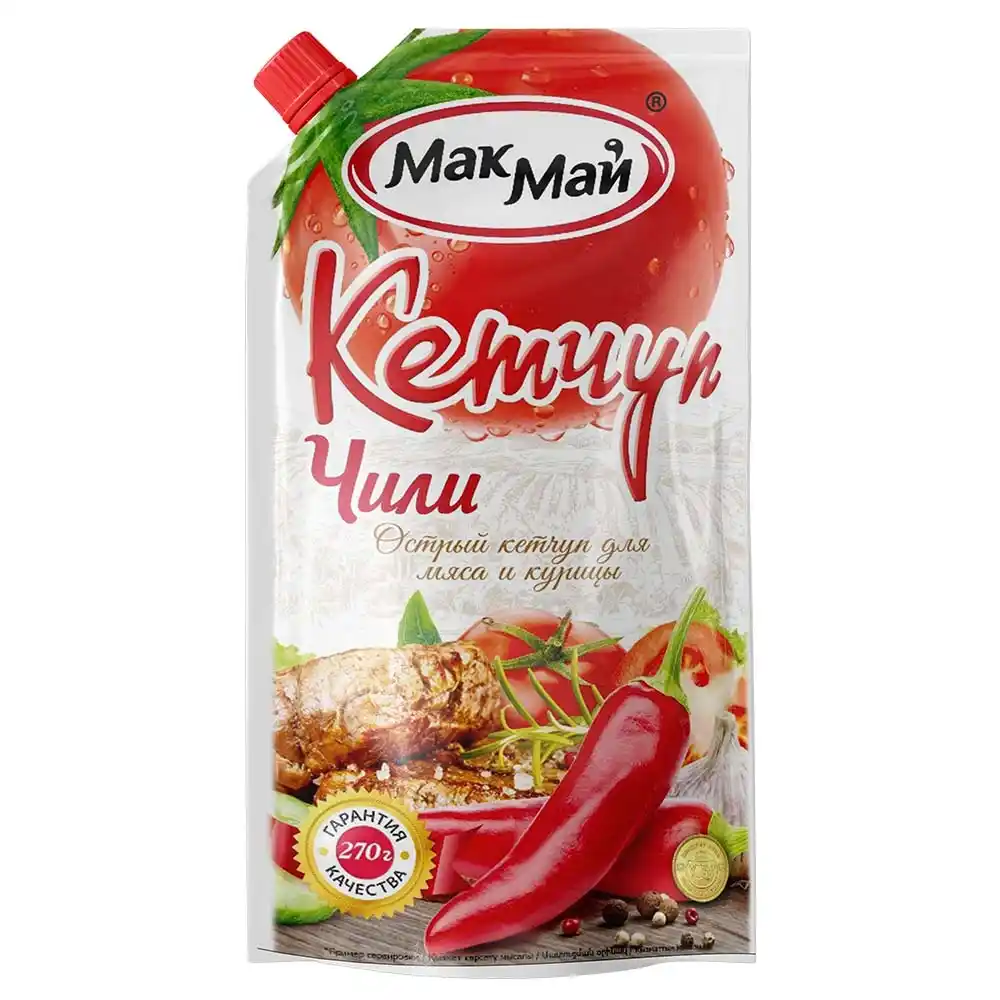 Кетчуп 270гр МакМай Чили Дой-пак