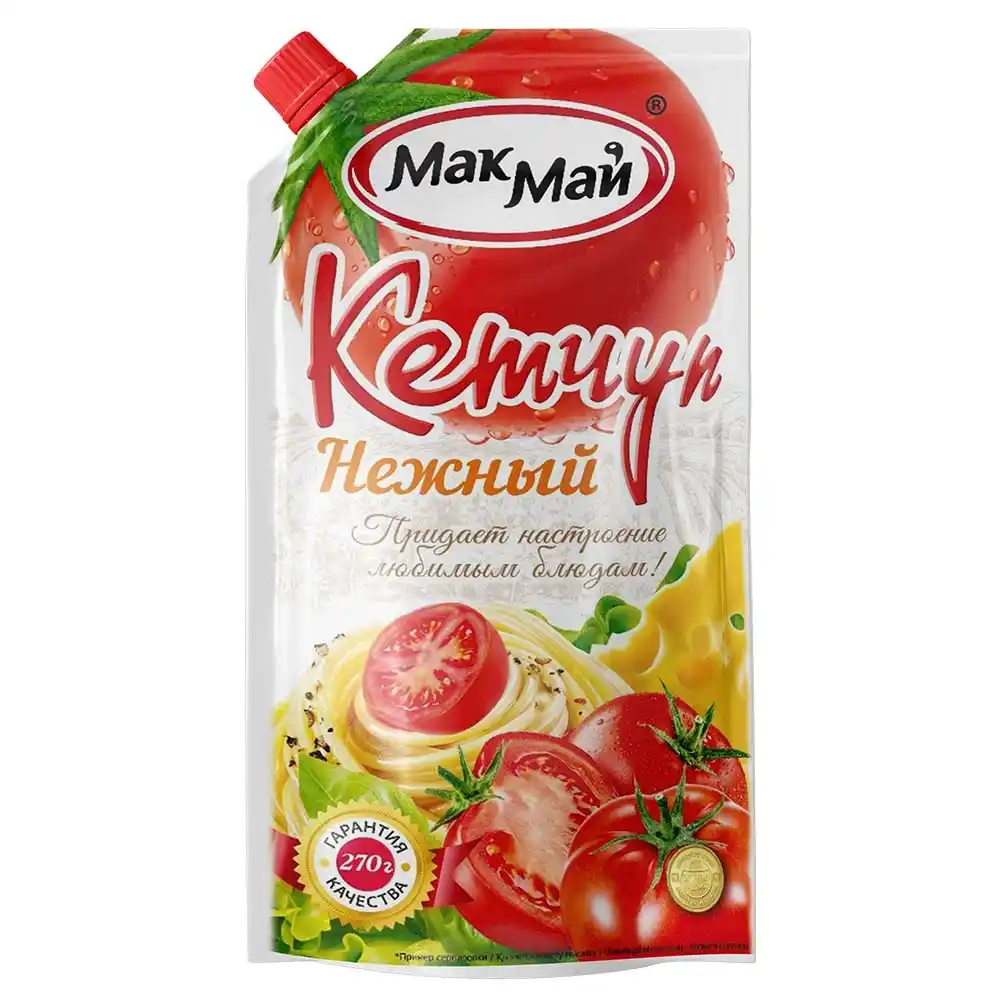 Кетчуп 270гр МакМай Нежный Дой-пак