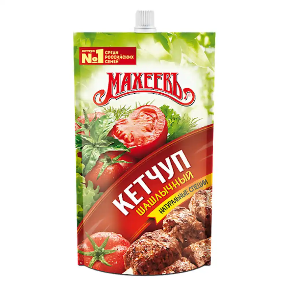 Кетчуп 300 г Махеевъ Шашлычный д/пак