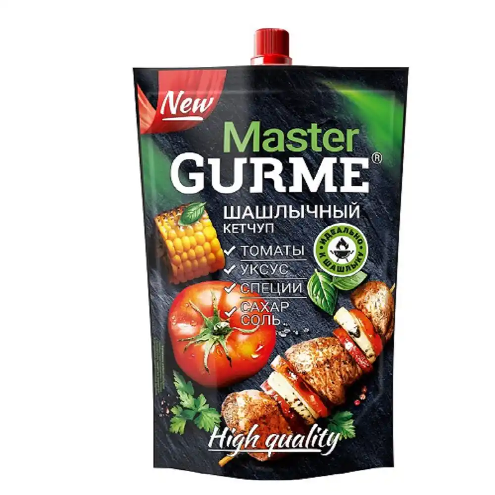 Кетчуп 300 гр Master Gurme Шашлычный д/п