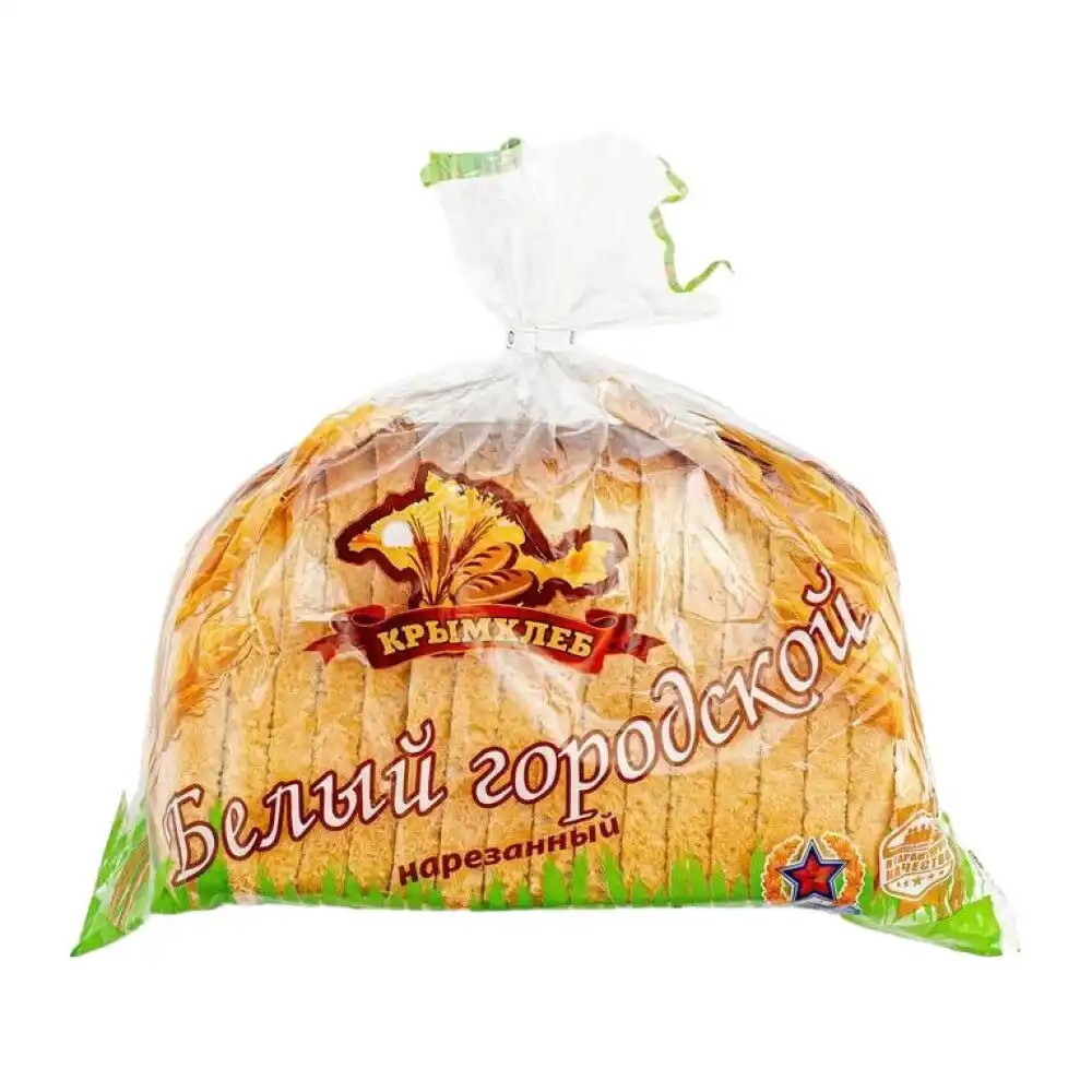 Хлеб 0,6 кг Крымхлеб Городской нарез п/эт соц.