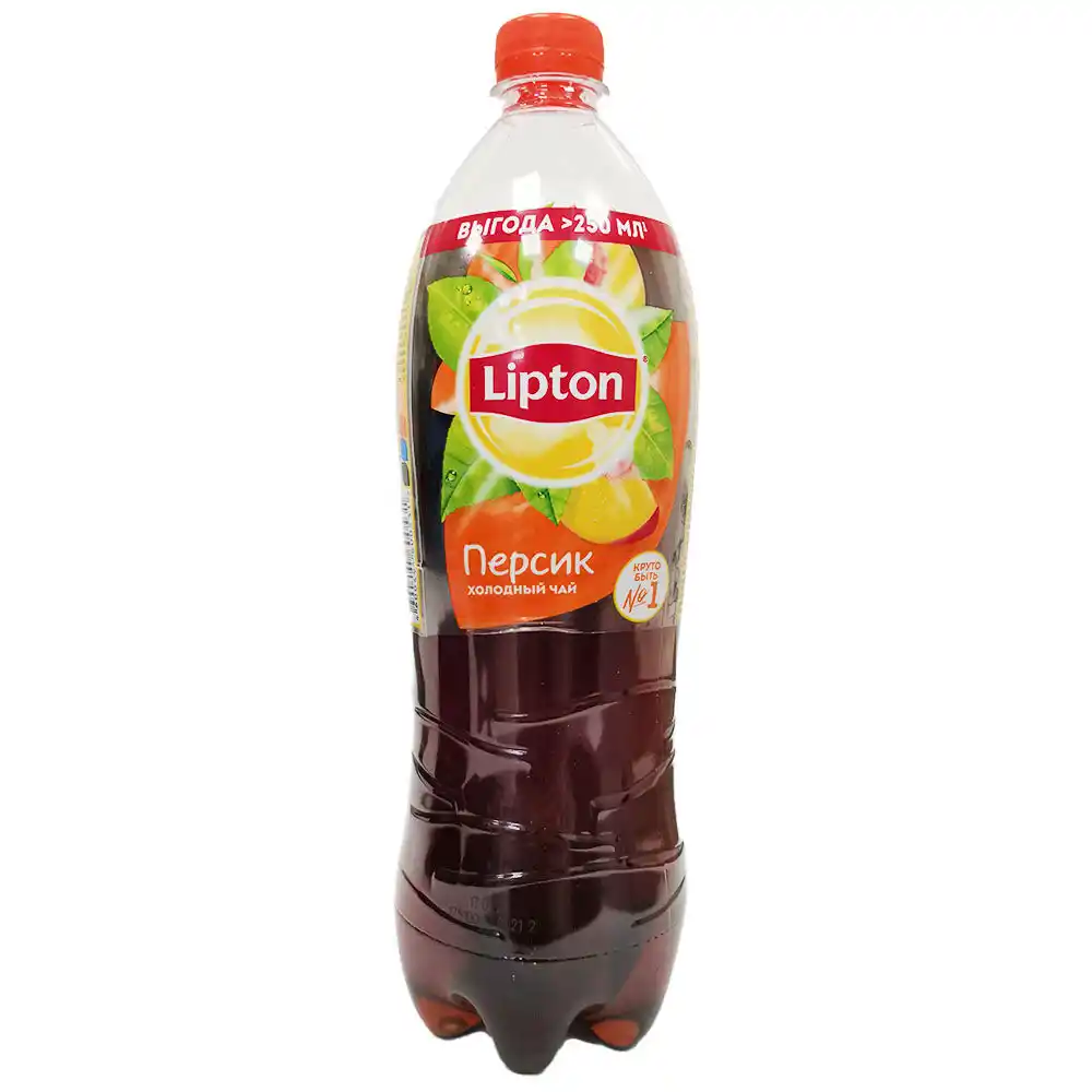 Холодный чай 1 л Lipton Персик ПЭТ