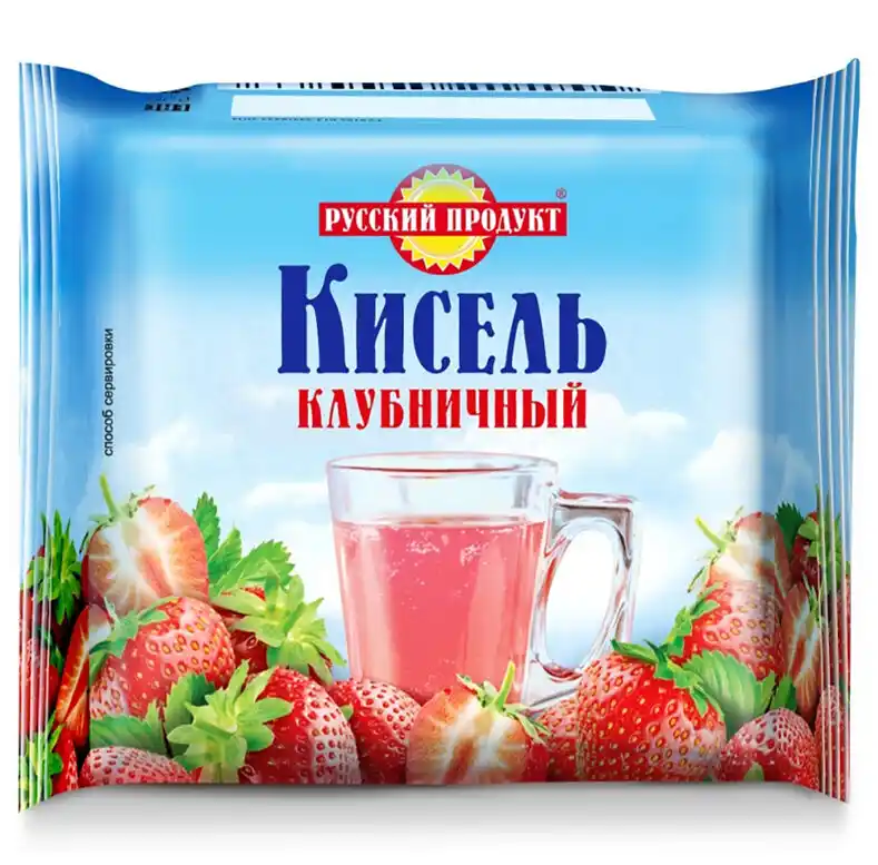 Кисель 190 гр Русский продукт Клюквенный м/уп
