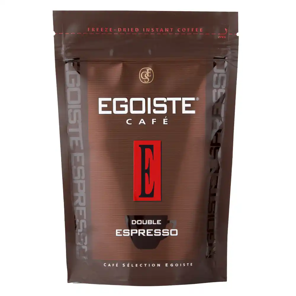 Кофе 70гр EGOISTE Double Espresso Растворимый м/уп
