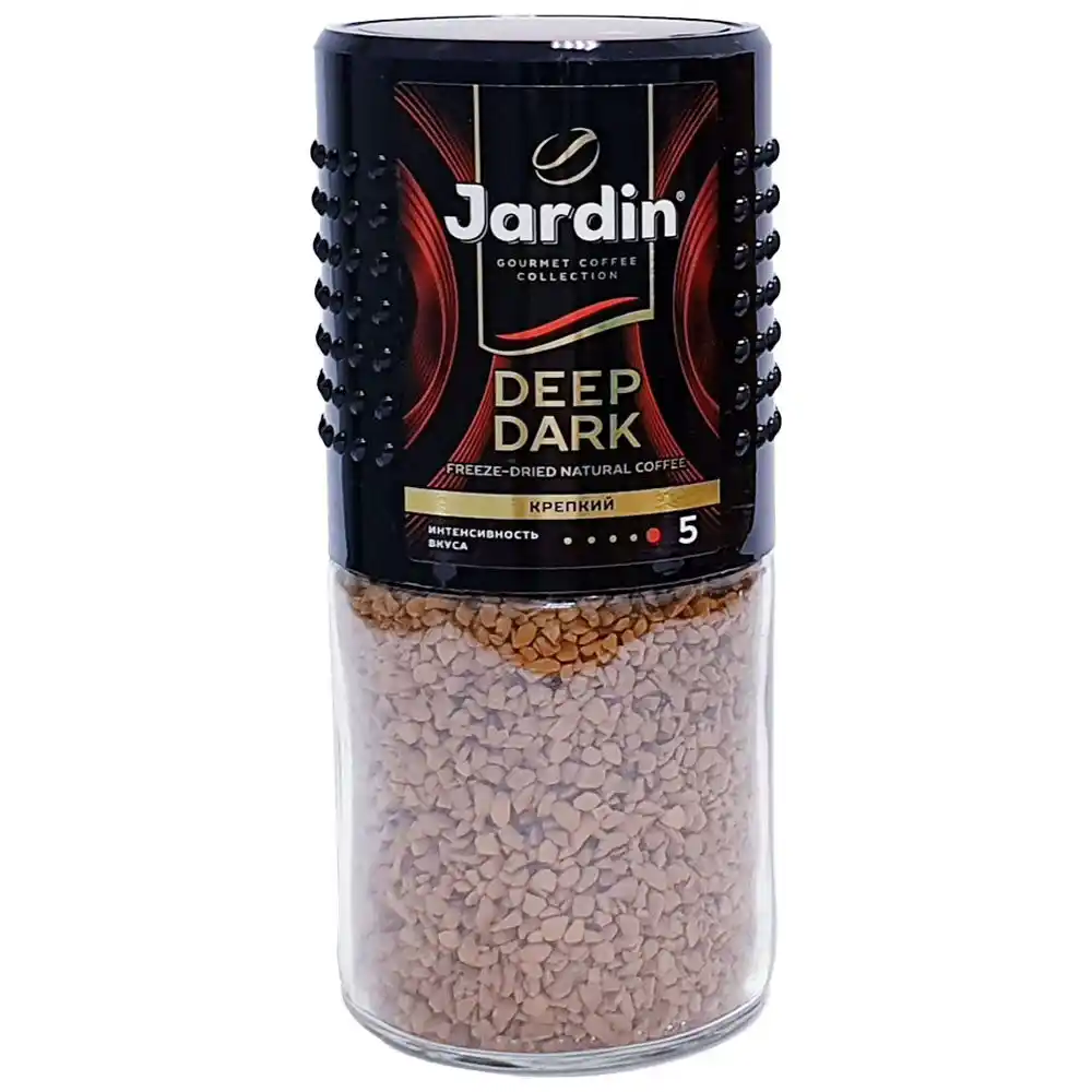 Кофе 95 г Jardin Дип Дарк растворимый сублимированный ст/б