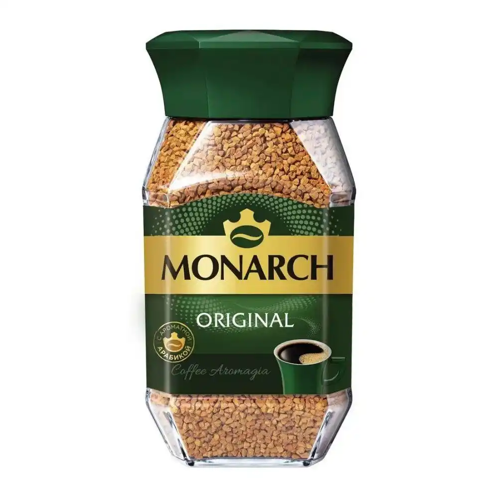 Кофе 95 гр MONARCH ORIGINAL растворимый сублимированный ст/б