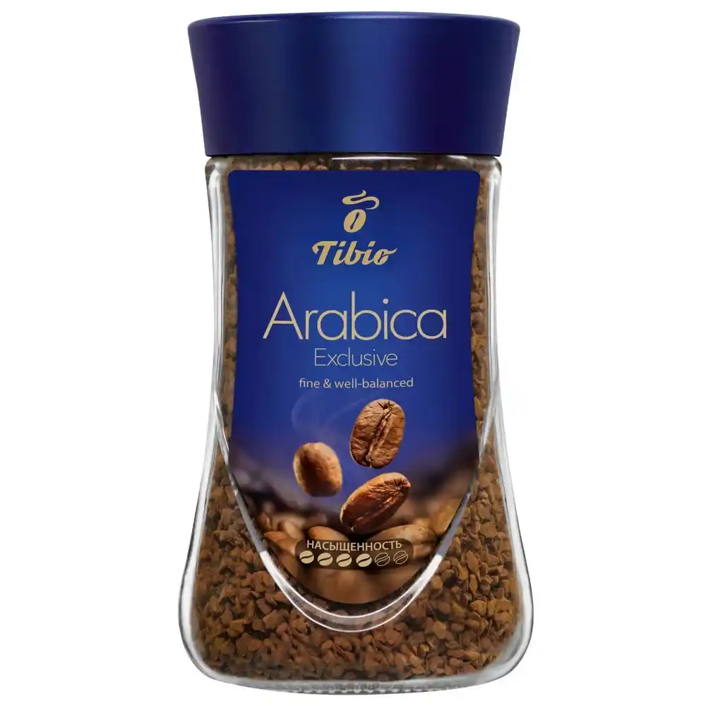 Кофе 95гр Tibio Arabica растворимый ст/б