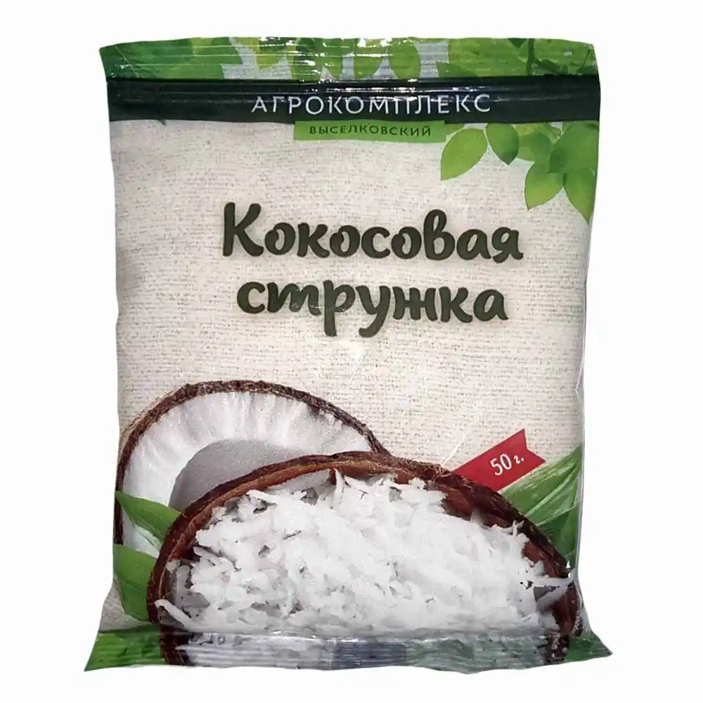 Кокосовая стружка 50г СТМ Агрокомплекс