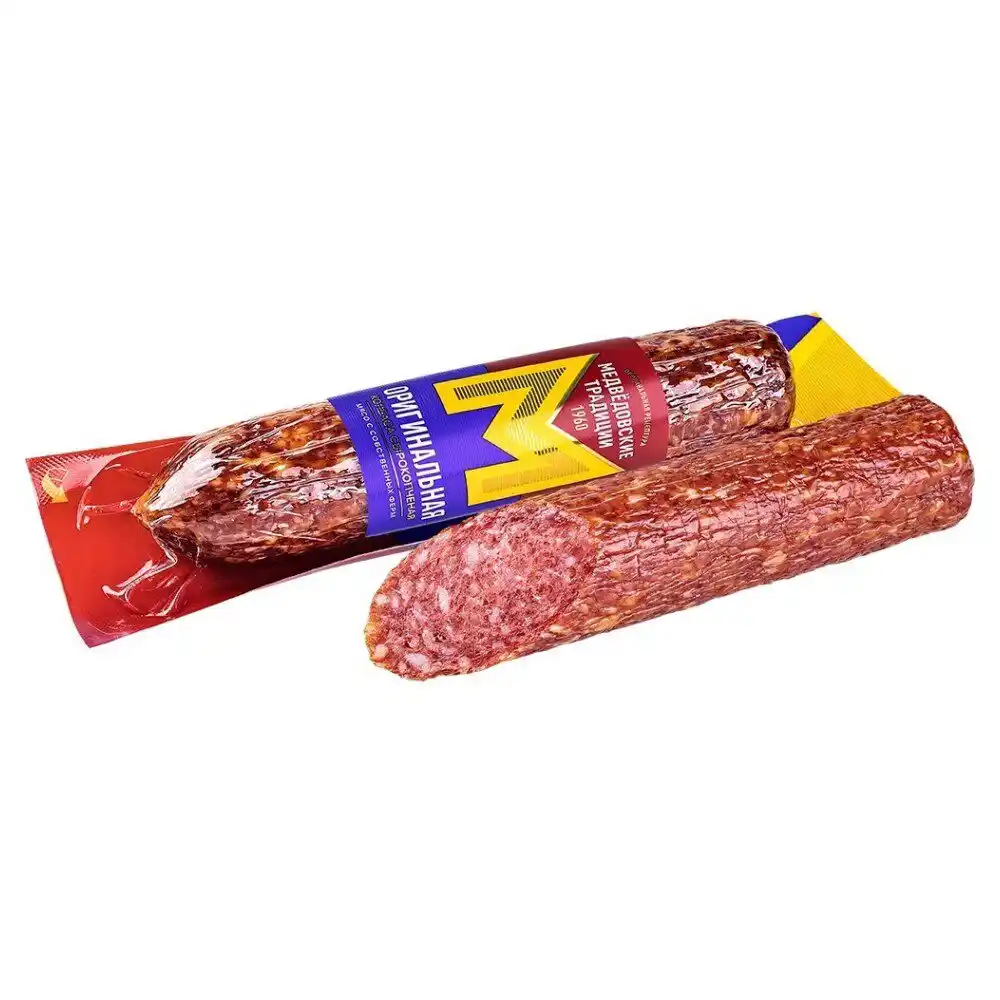 Колбаса 180г Медведовские традиции Оригинальная с/к вак/уп