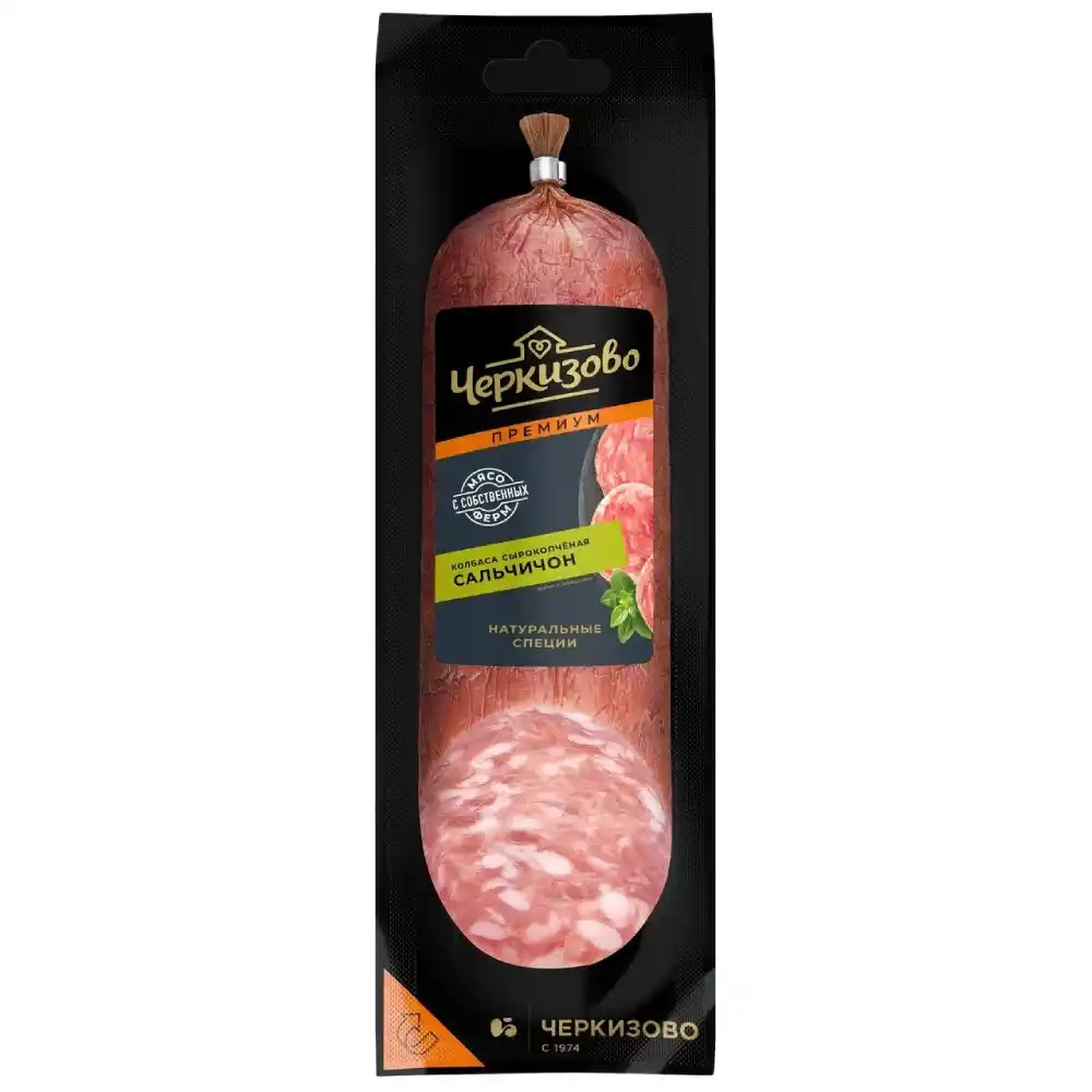Колбаса 300г Черкизово премиум Сальчичон с/к срез вак/уп